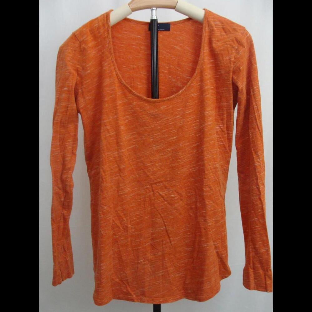 GAP Long Sleeve Orange Top